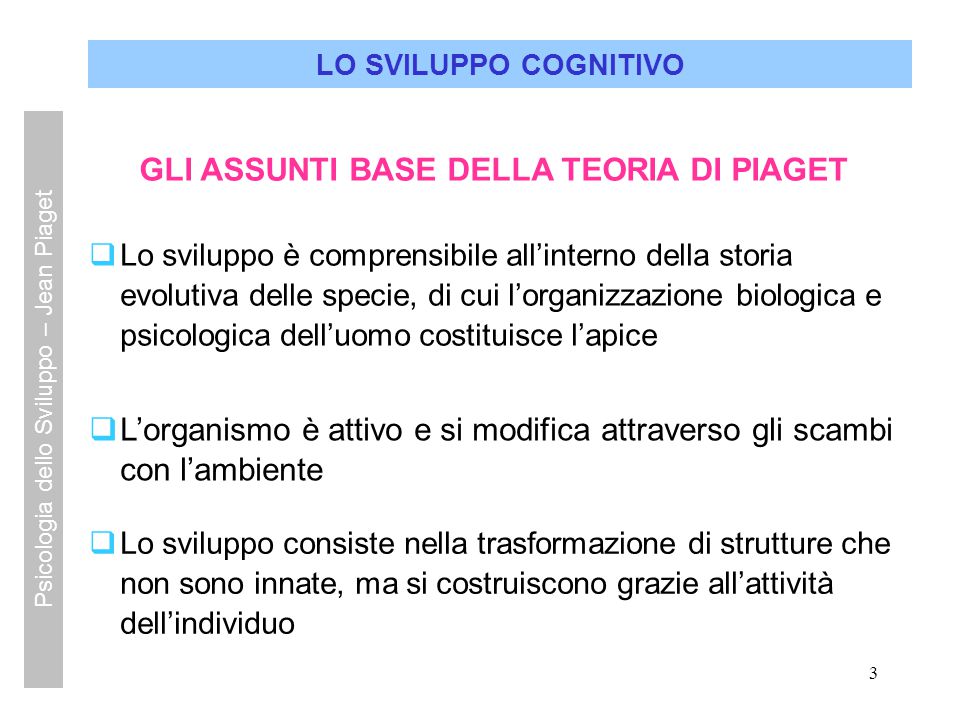 Psicologia dello Sviluppo Jean Piaget ppt video online scaricare